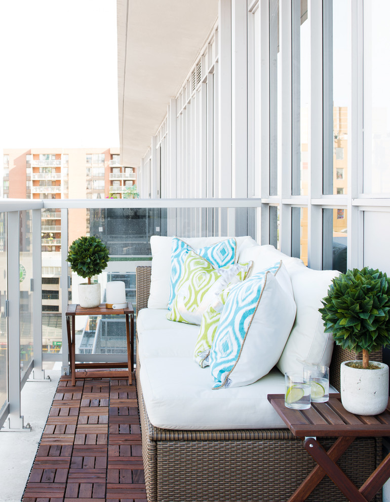 St. Lawrence Market Condo Contemporary Patio Toronto by Coe