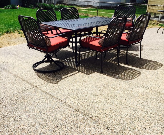 St. Louis, Missouri Exposed Aggregate Patio Patio St Louis de