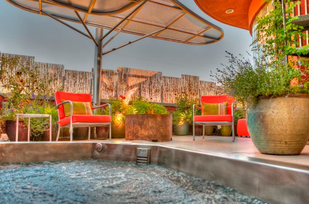 St Paul Residence Contemporary Patio Denver by ArcWest