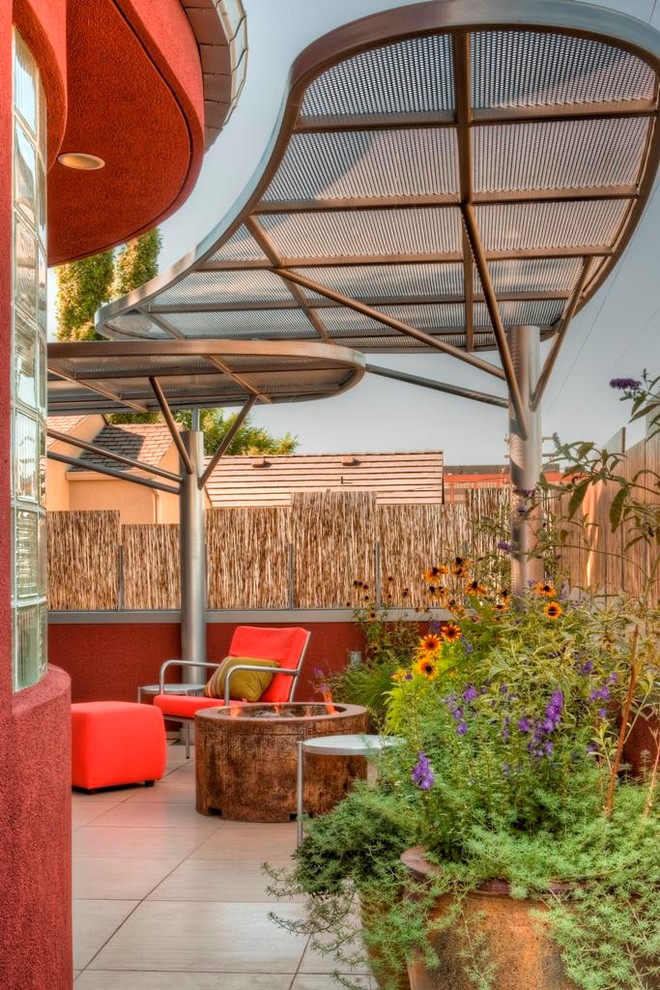 St Paul Residence Contemporary Patio Denver by ArcWest