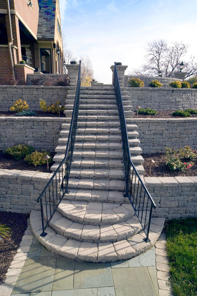Stairs Patio Minneapolis by VersaLok Retaining Wall Systems Houzz