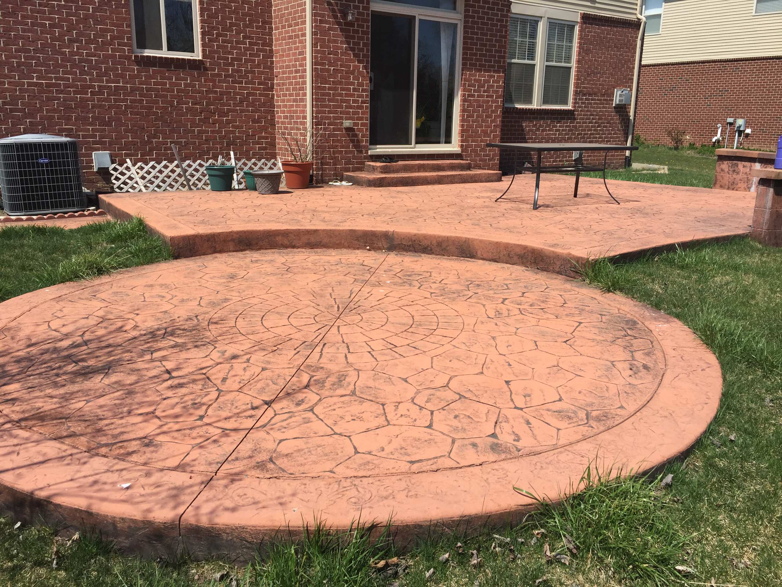 Stamped Concrete Cleaning, How To Clean Stamped Concrete Patio