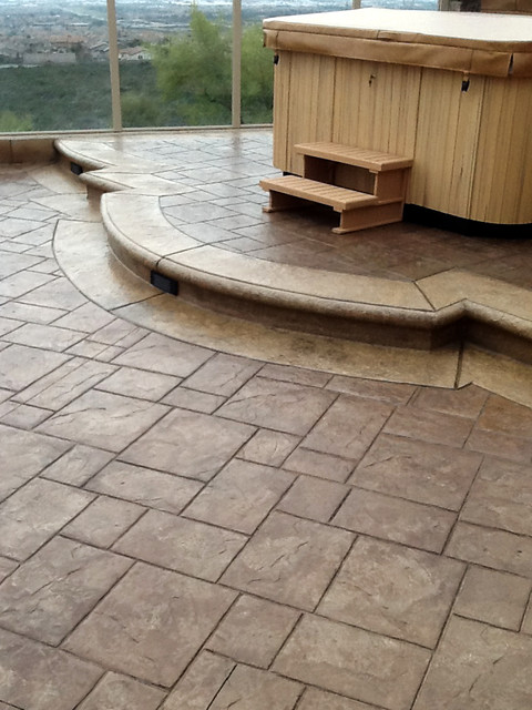 Stamped Concrete Done Right! - Traditional - Patio - Los Angeles - by