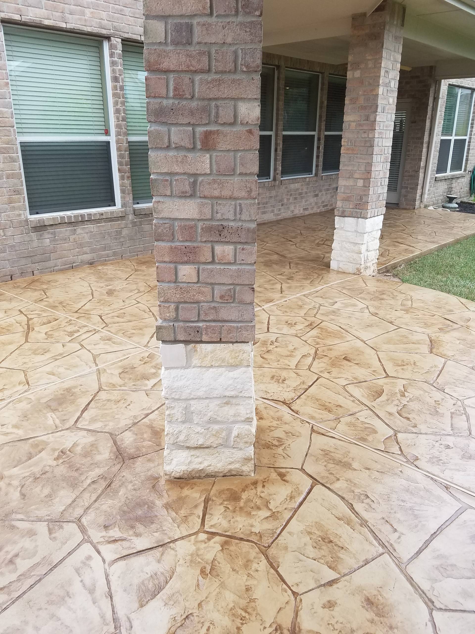 75 Beautiful Southwestern Stamped Concrete Patio Pictures Ideas July 2021 Houzz