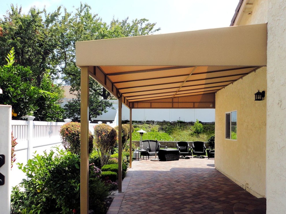 Stationary Patio Cover Traditional Patio Los Angeles by