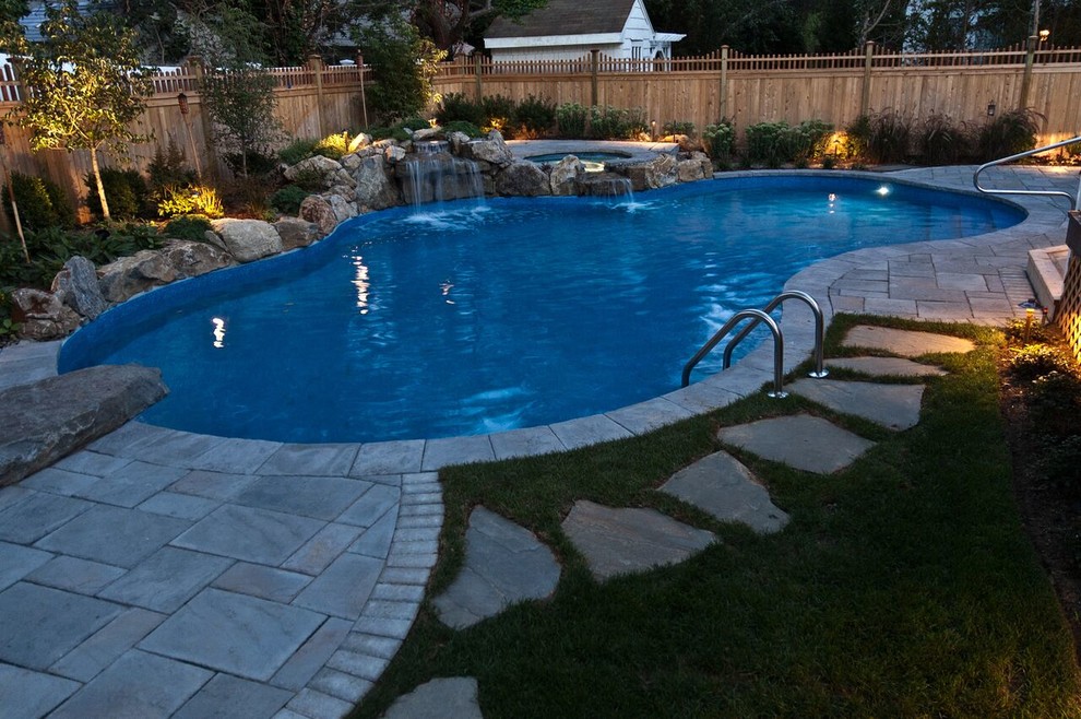 Stepping Stone Patios (Massapequa/NY) Pool New York by Deck and