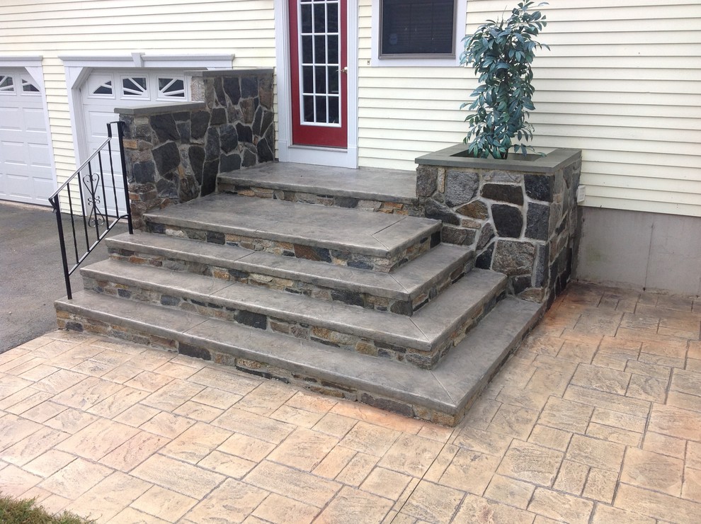 Steps Patio Providence by Set In Stone of New England, Inc. Houzz