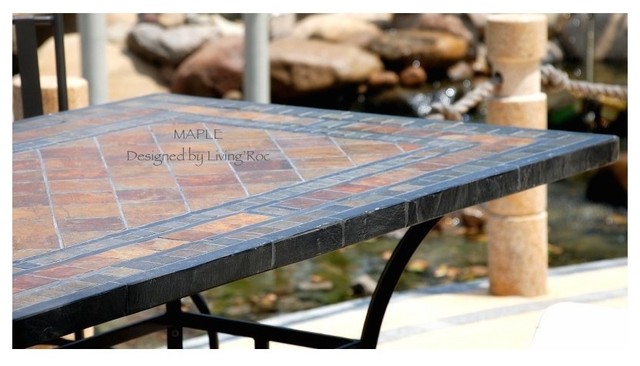 Stone Garden Patio Mosaic Slate Table 78 Maple Amerikansk Craftsman Uteplats Los Angeles Av Living Roc Usa Houzz - Stone Garden Patio Mosaic Slate Table 78 Maple Stone Garden Patio Mosaic Slate Table 78 Maple Amerikansk Craftsman Uteplats Los Angeles Av Living Roc Usa Houzz - Stone Garden Patio Mosaic Slate Table 78 Maple