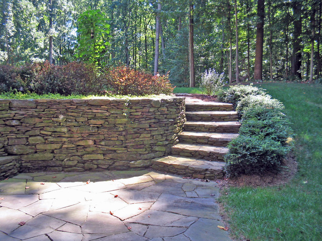 Stone Walls Veneers Modern Patio Dc Metro By Poole S And Garden Inc Houzz Ie Stone Walls Veneers Modern Patio, Stone Wall Garden Ideas