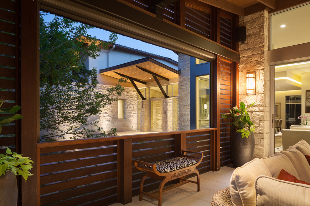 Stratford Residence Contemporary Patio Austin by Cornerstone