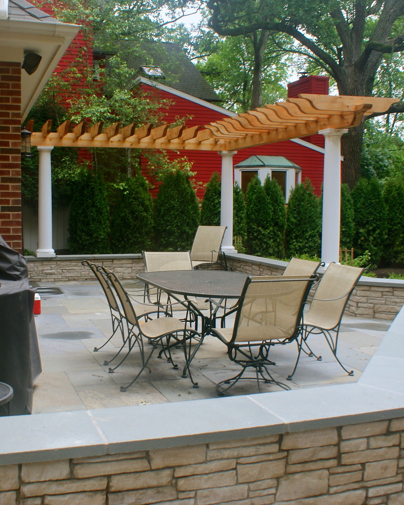 Patio - traditional patio idea in Chicago
