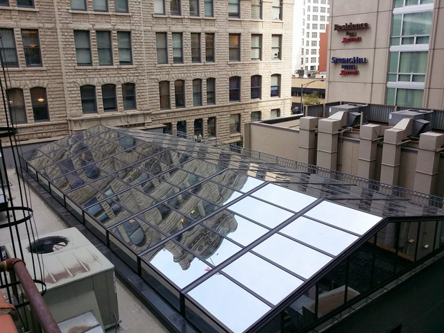 Studio Paris Chicago Nightclub Patio Enclosure Modern Patio Chicago By Dynadome Custom Enclosures