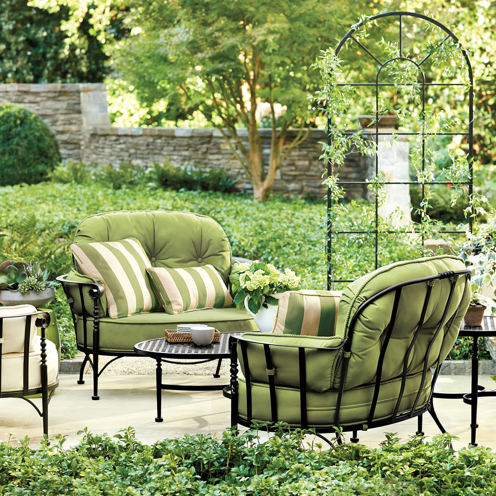 Inspiration for an eclectic patio remodel in Atlanta