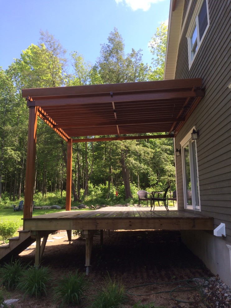 SunLouvre Pergolas Apparance Bois Patio Montreal by SunLouvre