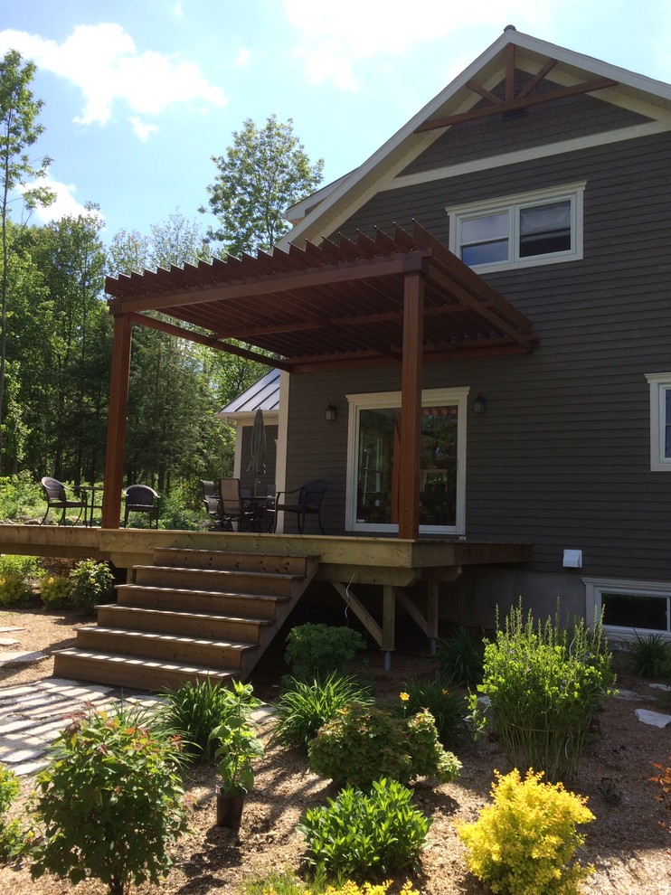 SunLouvre Pergolas Apparance Bois Patio Montreal de SunLouvre