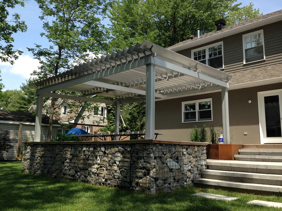 SunLouvre Pergolas Blanche Patio Montreal by SunLouvre Pergolas