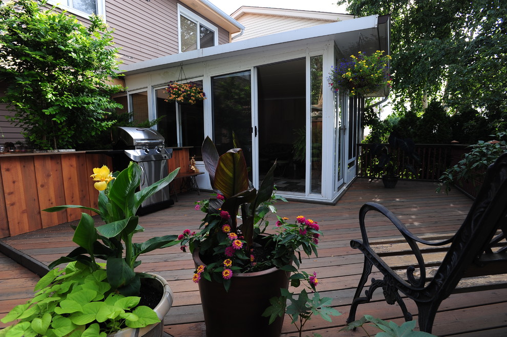 Sunroom in Orland Park Traditional Patio Chicago by Millennium