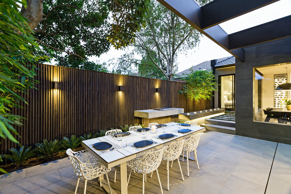 Trendy patio photo in Melbourne