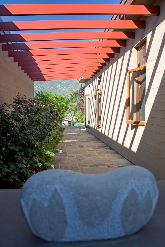 Sycamore Residence Contemporary Patio Santa Barbara by Neumann