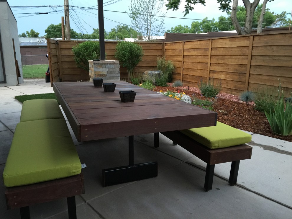 Tejon Outdoor Seating Ipe Modern Patio Denver by LoHi