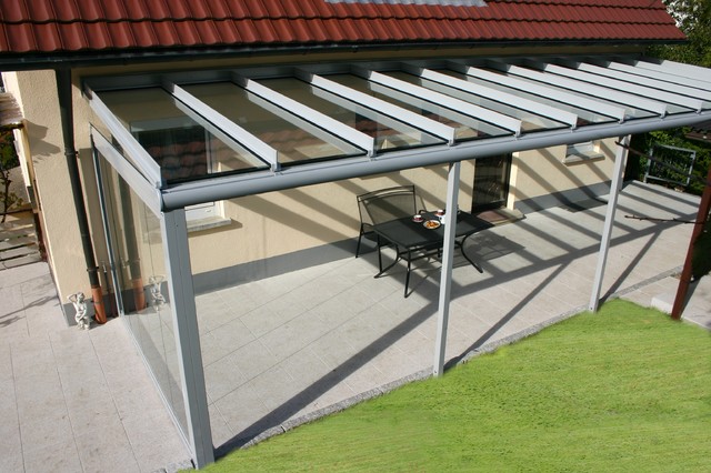 Terrassendach Glasdach - Deck - Stuttgart - by Merkle GmbH Rollladen und  Sonnenschutz