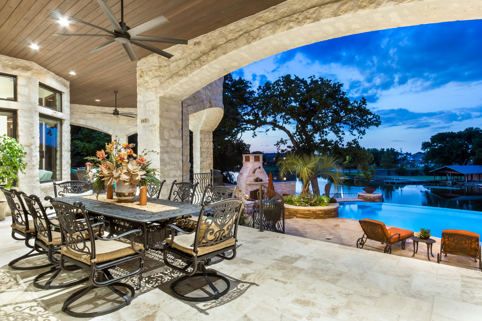 Texas Tuscan Villa Horseshoe Bay Mediterranean Patio Austin by