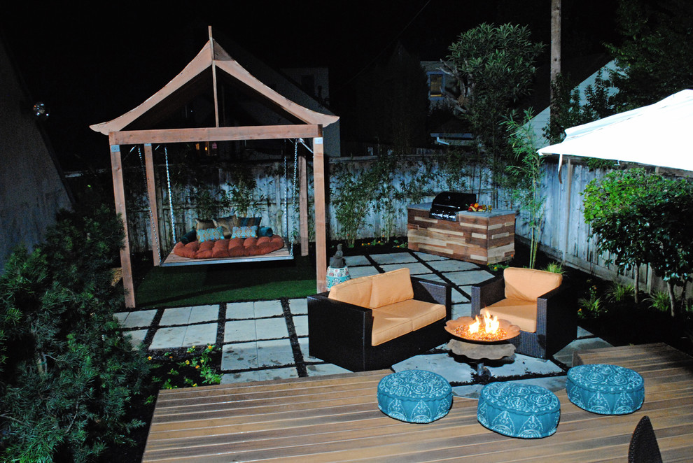 Thai inspired retreat Asian Patio Sacramento by Design by Misha
