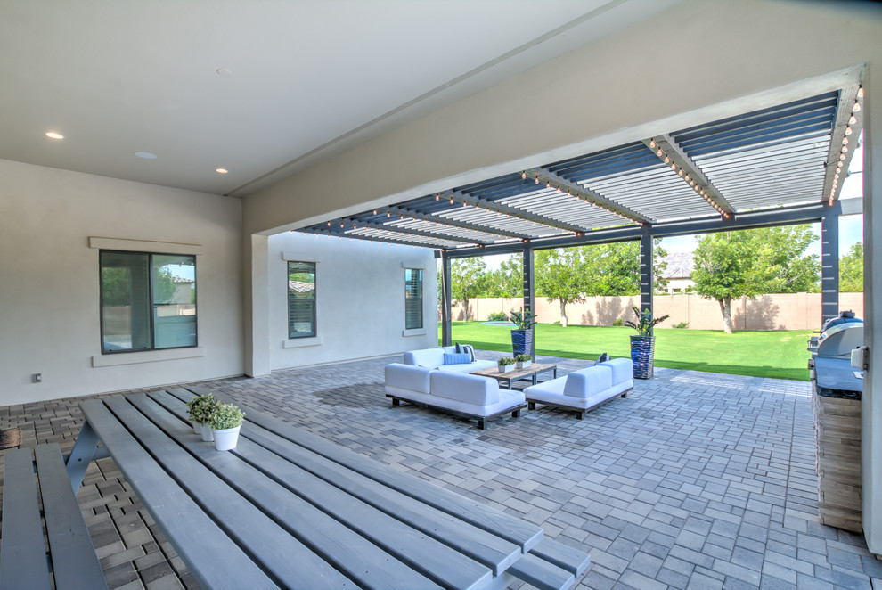 The Pecans in Queen Creek Contemporary Patio Phoenix by Tils