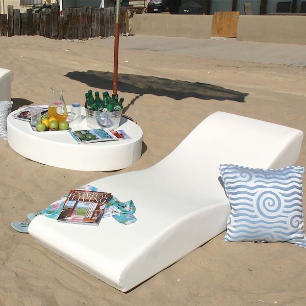 The Surf Chaise Lounge Contemporary Patio Chicago By Home Infatuation