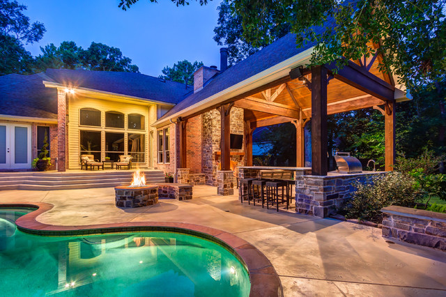 The Taylor - Patio - Houston - by Creekstone Outdoor Living | Houzz UK