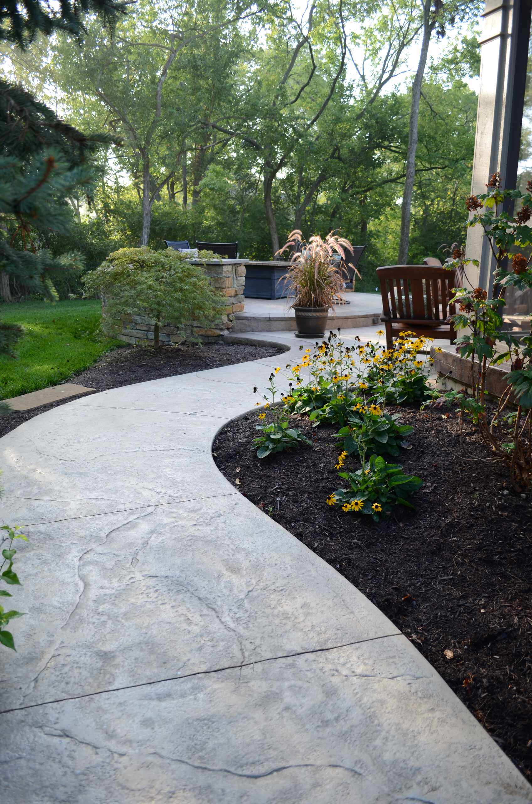 outdoor escapes llc on Tiered Backyard Houzz