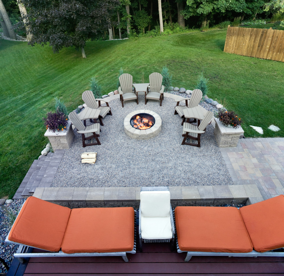Time for S'mores! Patio Minneapolis by Villa Landscapes Houzz UK