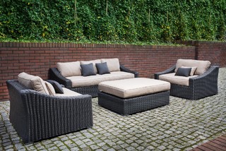 Toja Patio Furniture Tuscan Couch Set Red Brick Wall Patio Toronto By Toja Inc