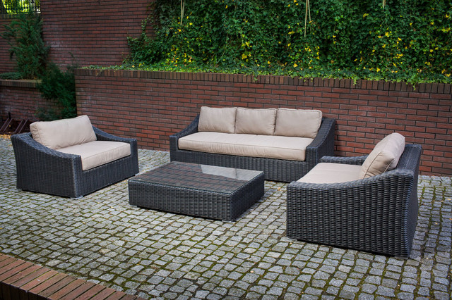 Toja Patio Furniture Tuscan Couch Set Red Brick Wall Patio Toronto By Toja Inc