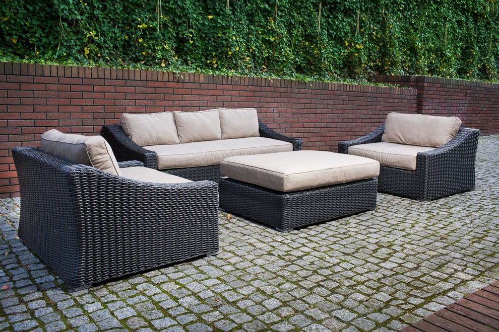 Toja Patio Furniture Tuscan Couch Set Red Brick Wall Toronto By Inc Houzz - The Brick Outdoor Patio Furniture