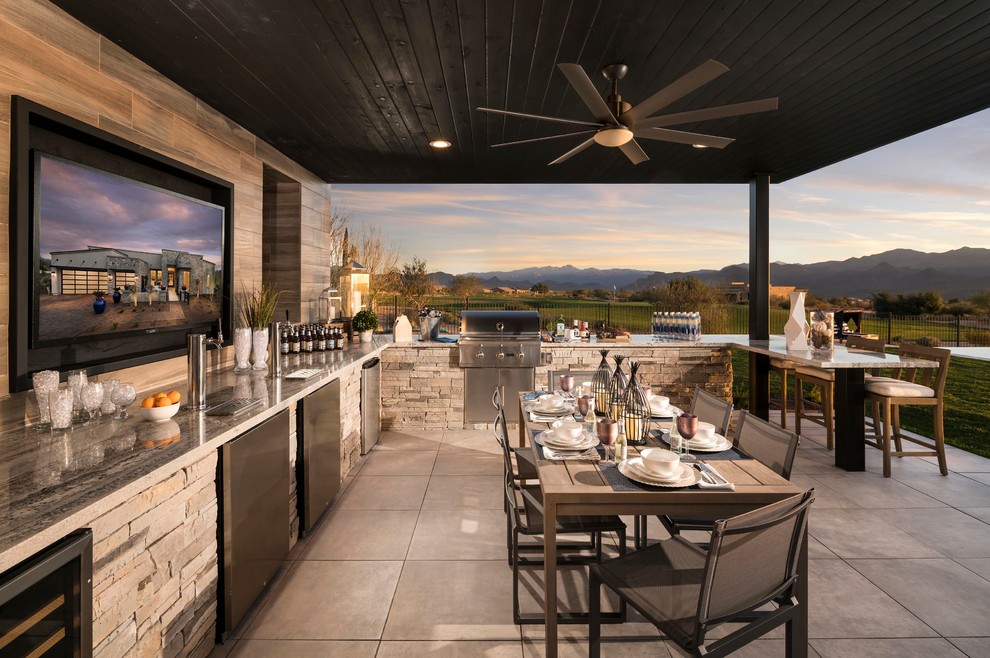 Toll Brothers Verde River, Rio Verde - Contemporary - Patio - Phoenix