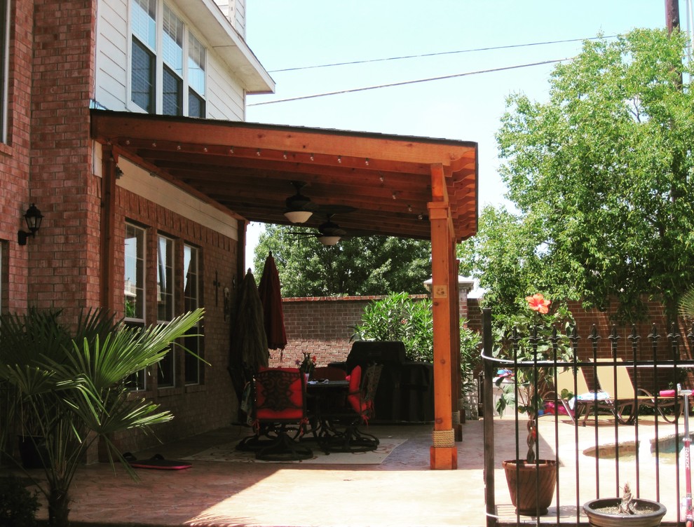 Tongue and Groove Patio Extension Rustic Patio Dallas by MTR