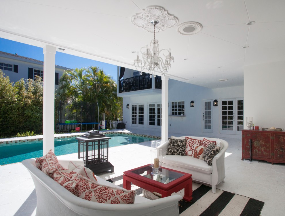 Traditional Elegance, Fort Lauderdale, Florida Contemporary Patio
