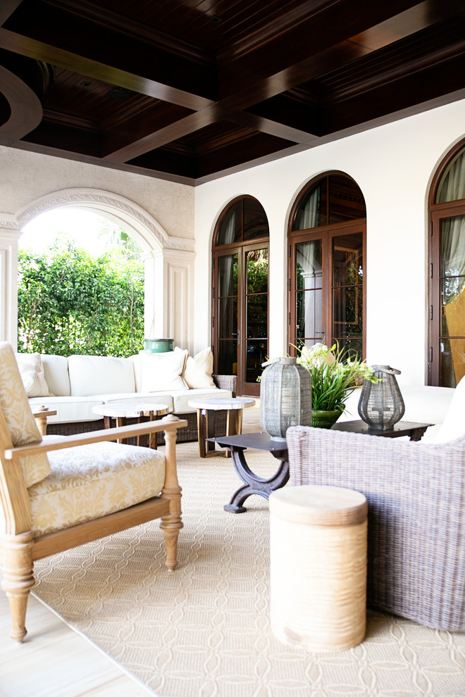 Traditional Home in Boca Raton Traditional Patio Orlando by