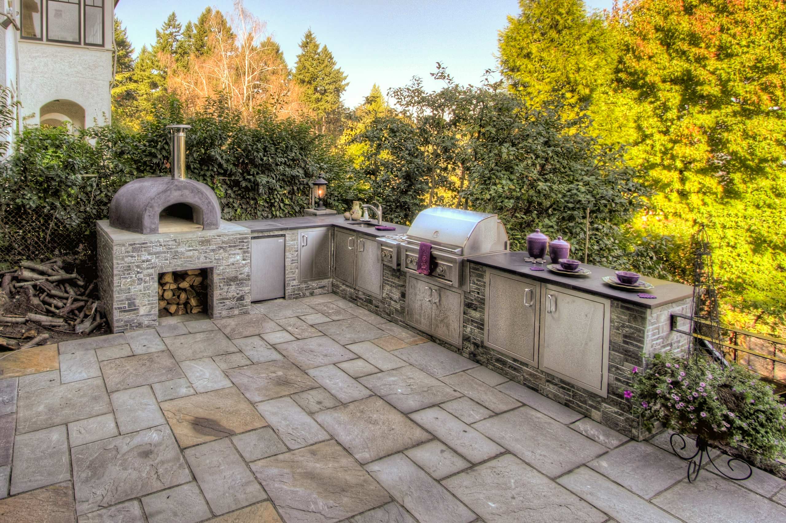 Pizza Ovens-Wood Fired - Paradise Restored Landscaping