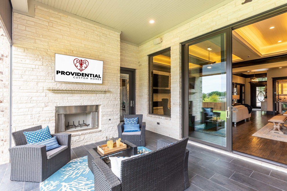 Transitional in Colleyville Traditional Patio Dallas by