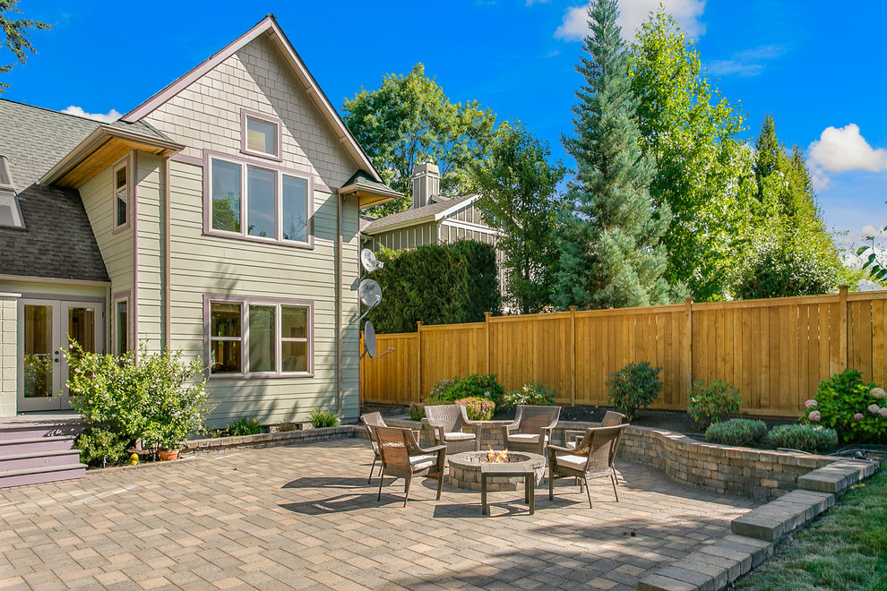 Transitional Mercer Island Home Transitional Patio Seattle by