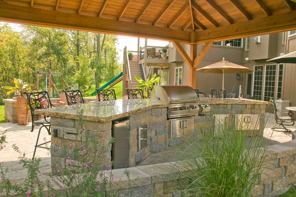 Ultimate in outdoor living and entertainment Traditional Patio