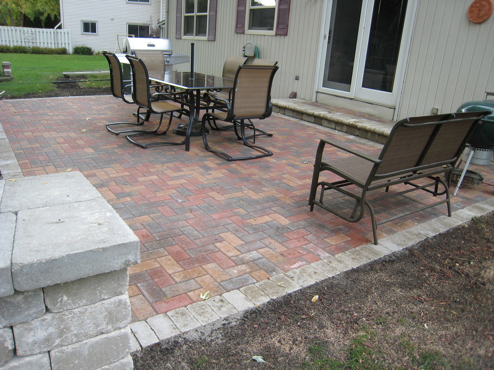 Unilock Brick Patios Traditional Patio Chicago by Whispering