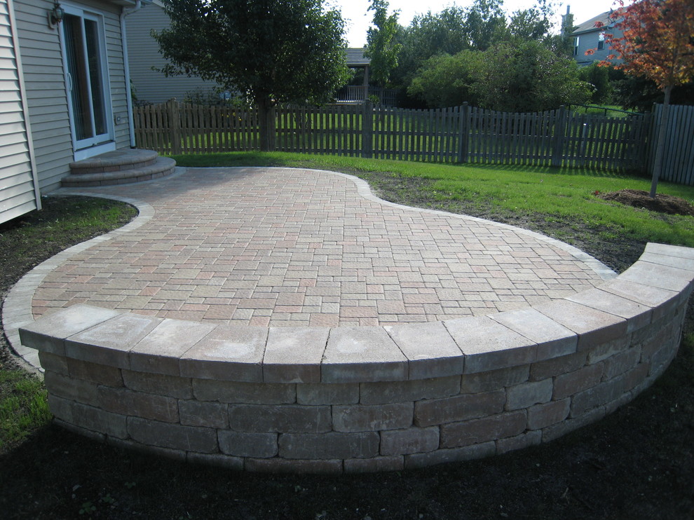Unilock Brick Patios Traditional Patio Chicago by Whispering