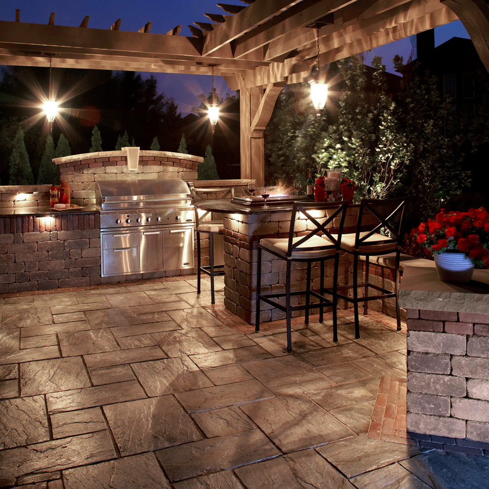 Unilock Grills and Grill Islands - Traditional - Patio - Other - by ...