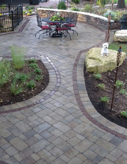 Unilock Paver Patio - Traditional - Patio - Milwaukee - by Ganshert ...