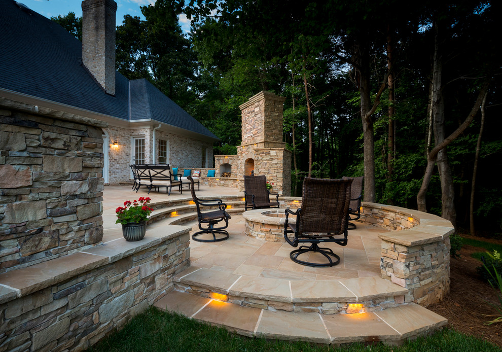 Universal Stone Imports Traditional Patio Charlotte By Jim Schmid Photography
