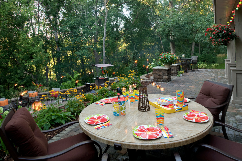 Upper Paver Patio Traditional Patio Minneapolis by Southview