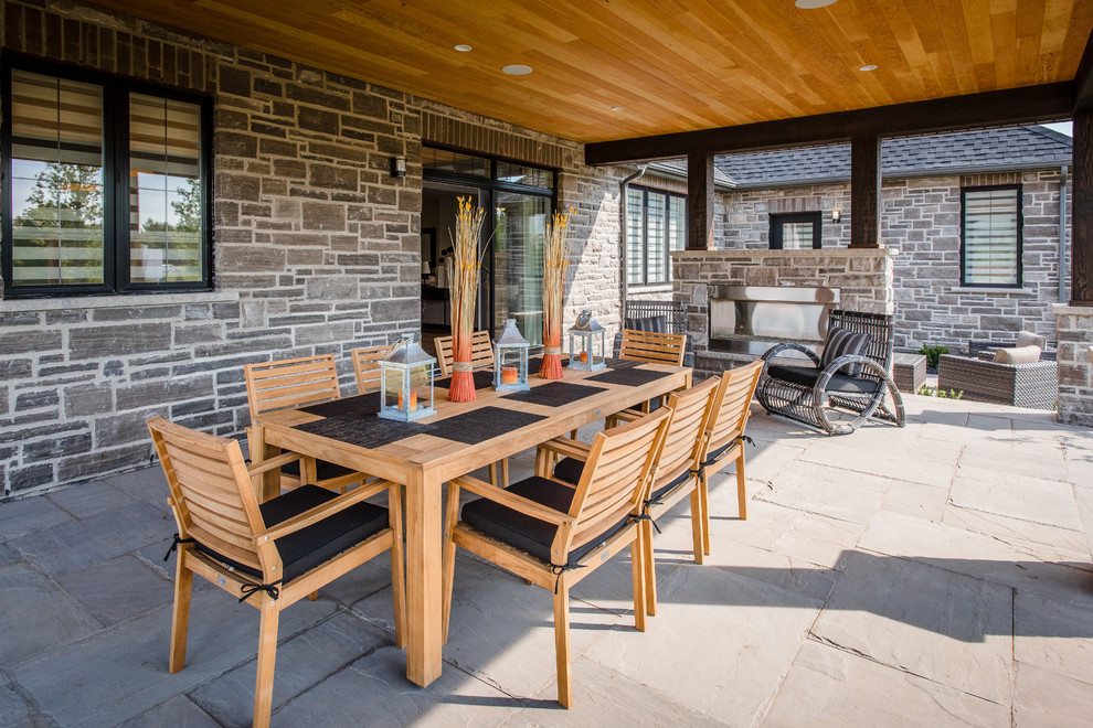 Ussher's Creek in Ariss, ON Craftsman Patio Toronto by Granite